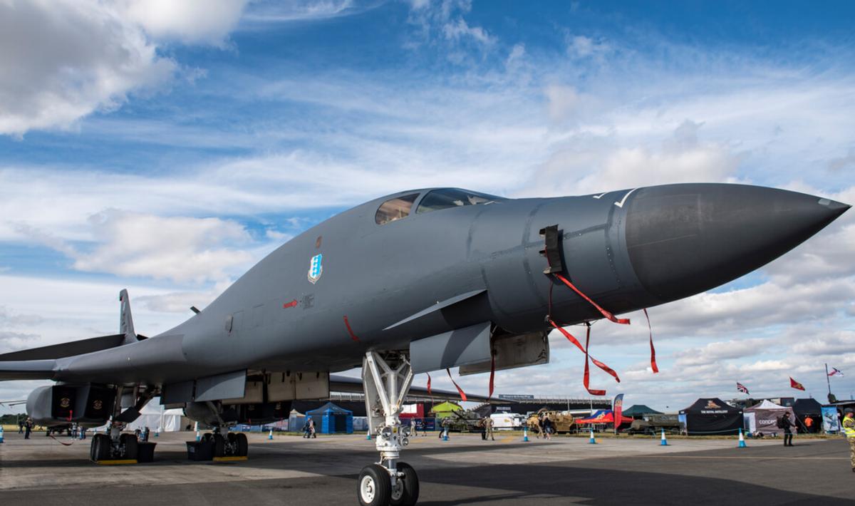 美国在冲绳有没有部署b1b轰炸机,美军b1b轰炸机赴韩