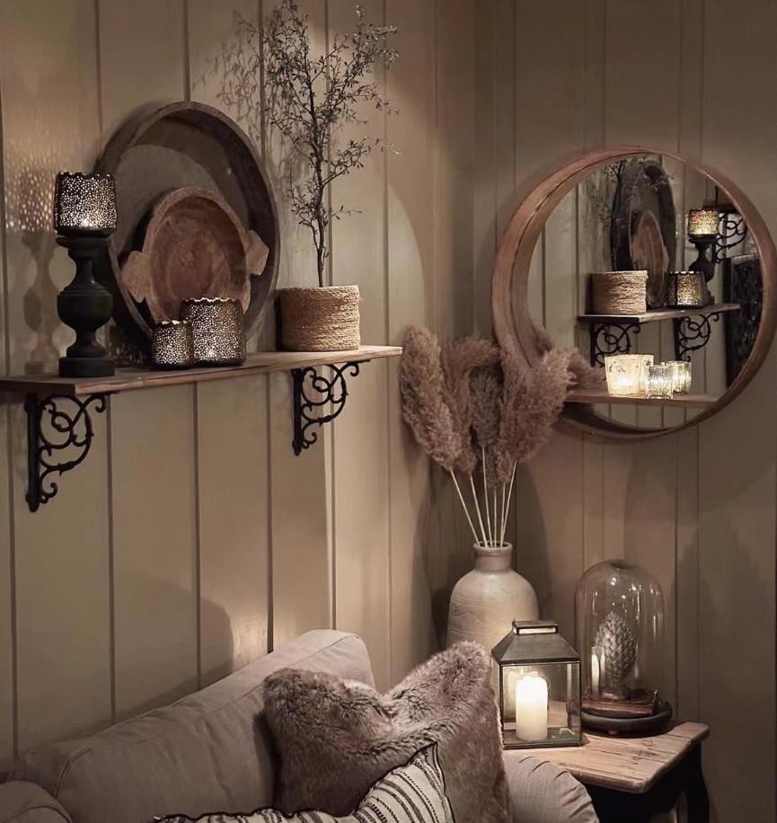 54岁挪威太太亲手布置家，改造旧家具自己做手工，不奢华却暖暖的