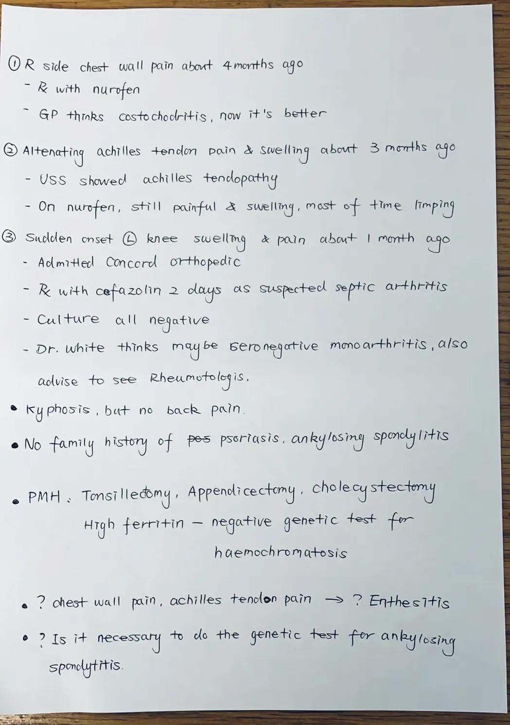 骨科主任来临终关怀科查房,把我转到了风湿免疫科……