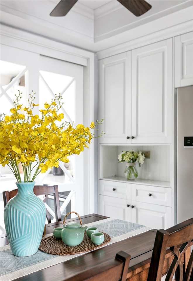 温柔舒服的装修效果,温馨的美式家怎么布置