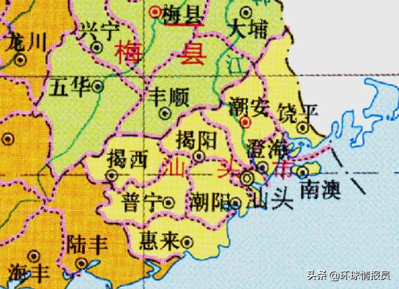 潮汕为什么一分为三市,潮汕行政区划何时调整