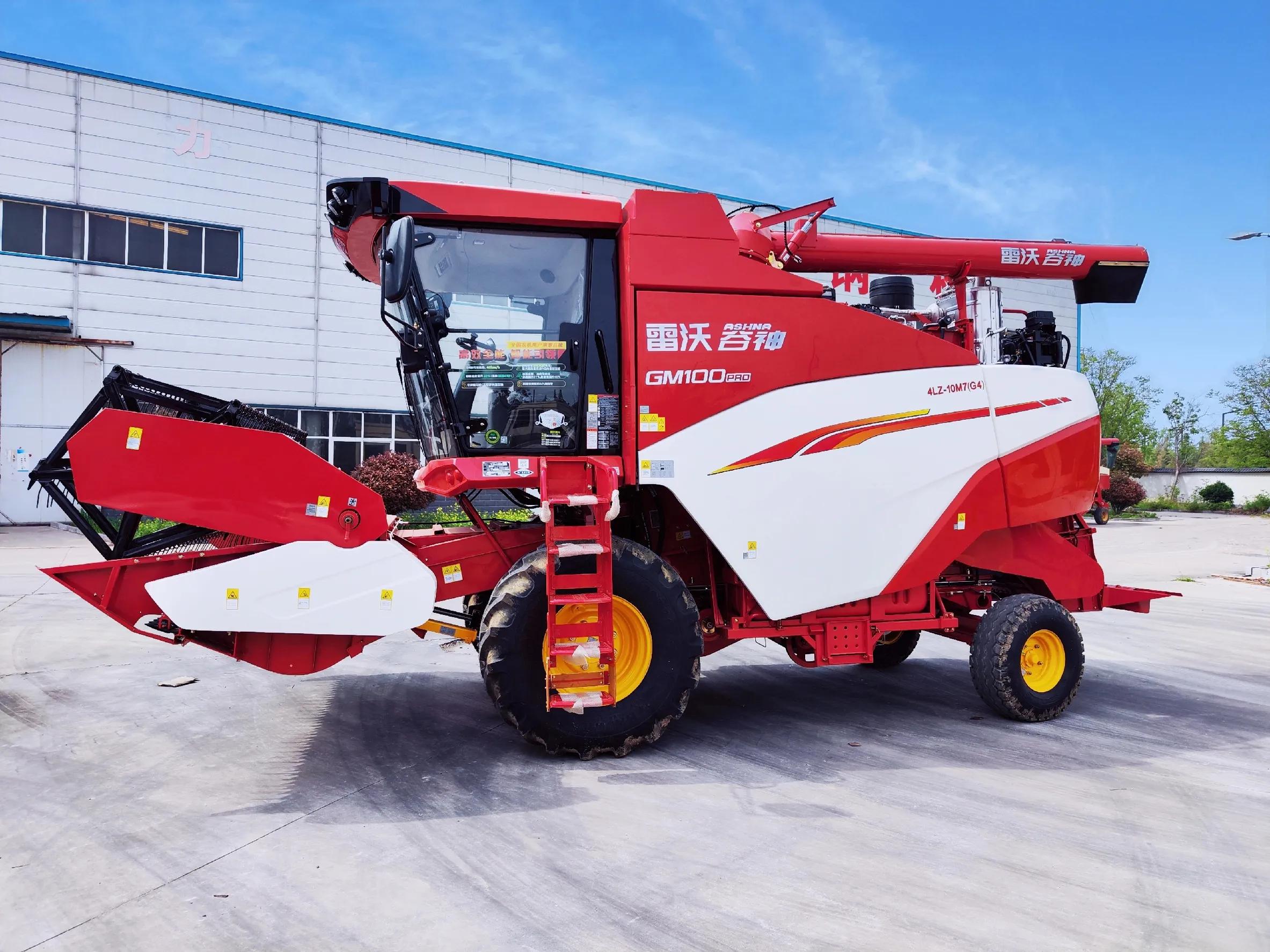 2023款雷沃gm100pro收割机怎么开,2023款雷沃谷神100spro