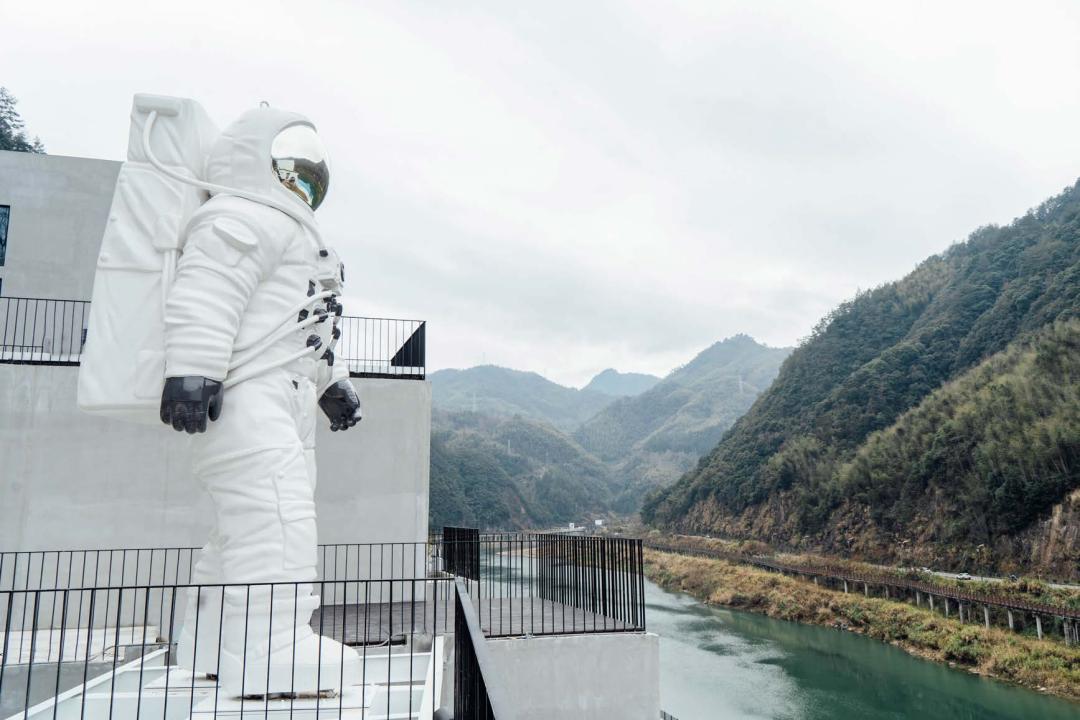 丽水圣托里尼网红地打卡,丽水天空之城玻璃栈道