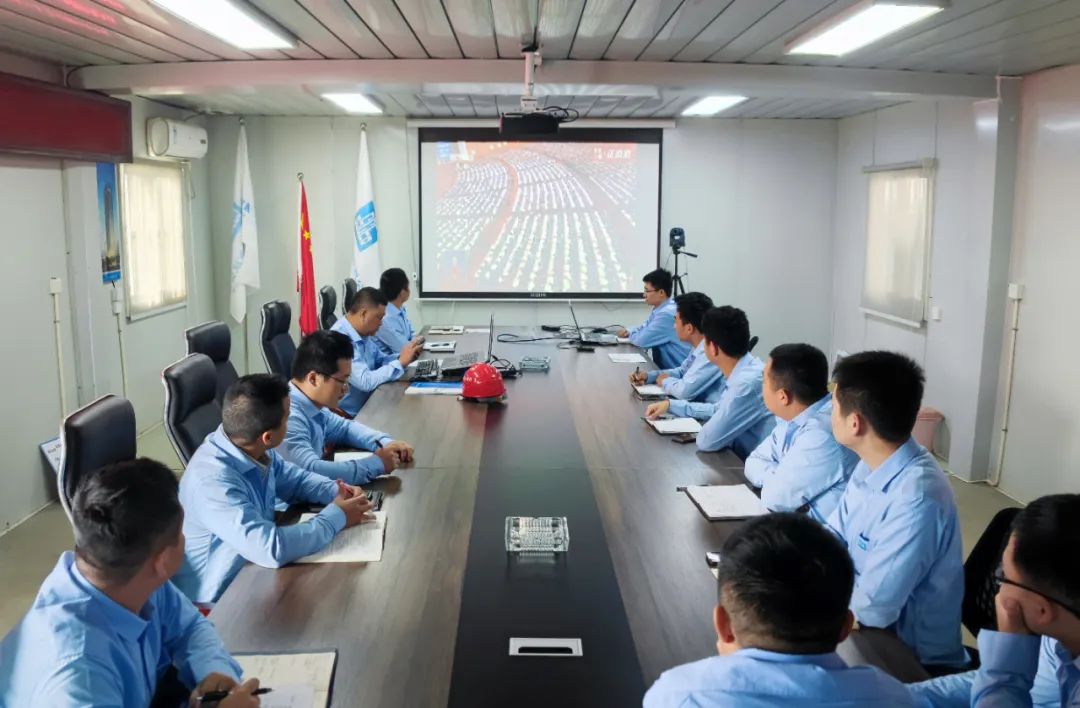 中建八局一季度党员大会,中建八局党建红色教育活动