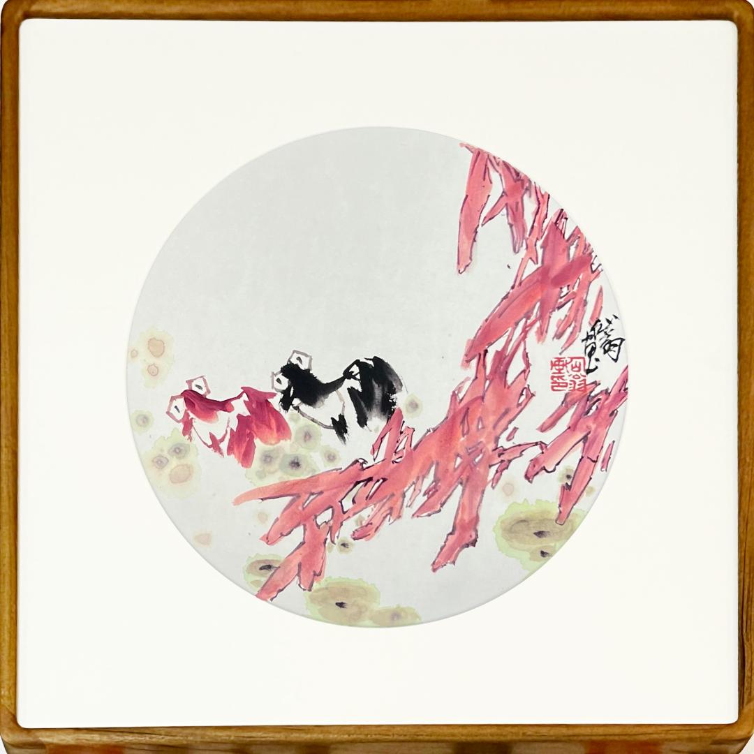 克里姆特名画金鱼,世界名画欣赏500幅风景水鸟画