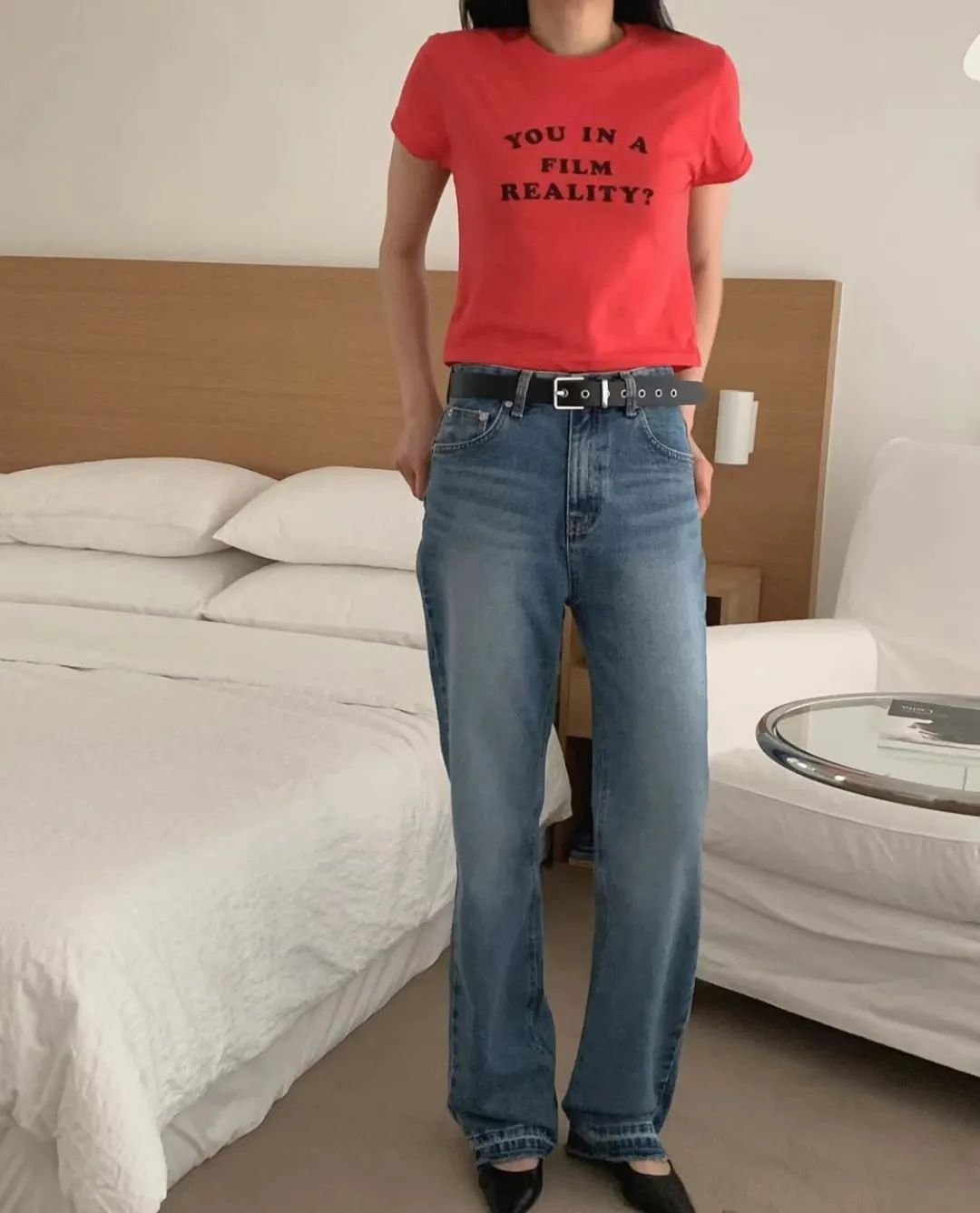 彩色大t恤怎么穿好看,今年时髦宽松t恤