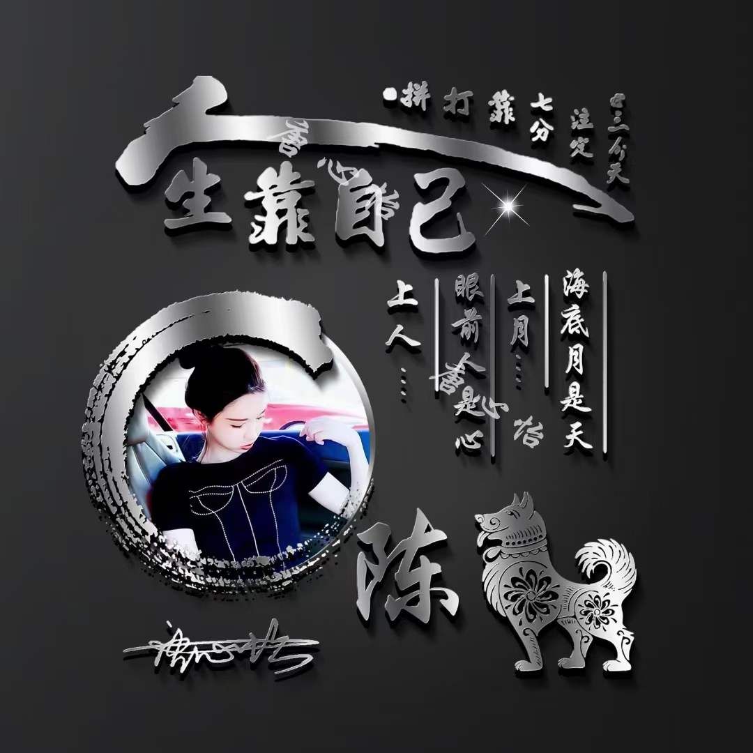 如何制作姓氏名字头像图片,赶紧做一个专属自己的姓氏头像