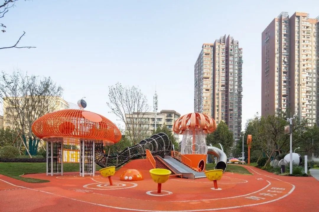 口袋公园生态美景,口袋公园小景观