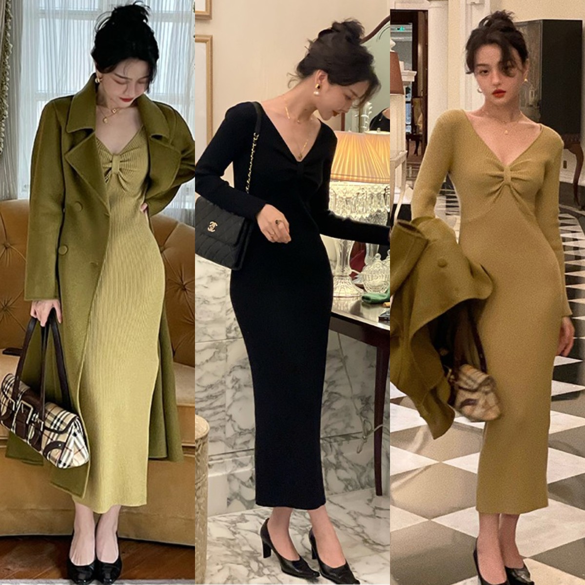 腿粗包臀裙怎么搭配,大屁股穿包臀裙怎么搭配