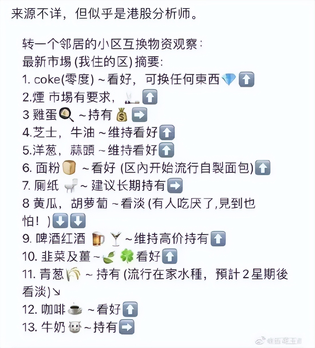 囤货像傻子不囤货也像傻子,囤货像傻子不囤货也像傻子图片