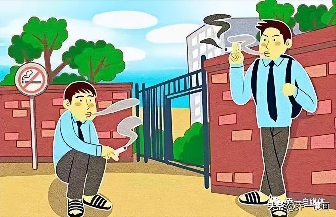 聊聊初中生抽烟、说脏话这个话题