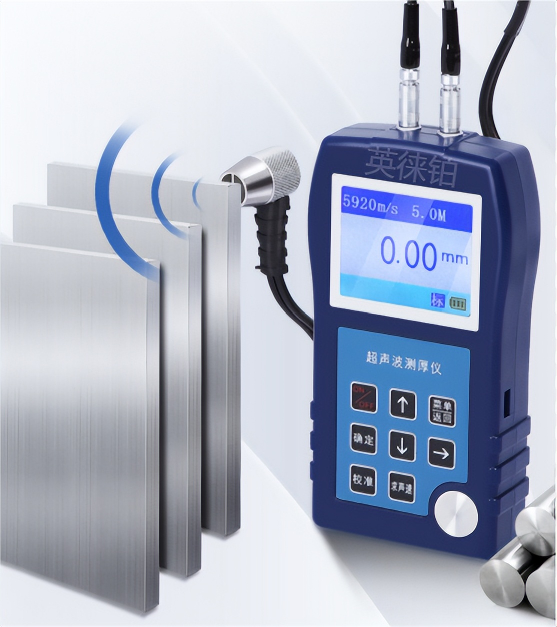 超声波测厚仪不能校正到4.0,超声波测厚仪探头正确使用方法