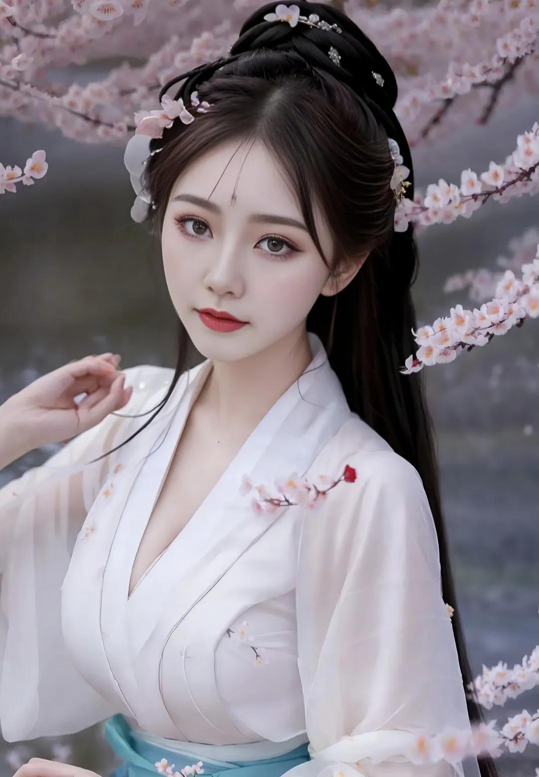 桃花杏花盛开美图,杏花高清美图照片