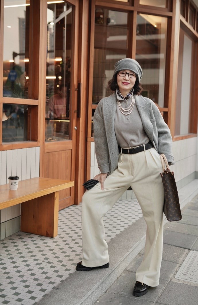 三木冷色系穿搭,三木灰色衣服搭配图片