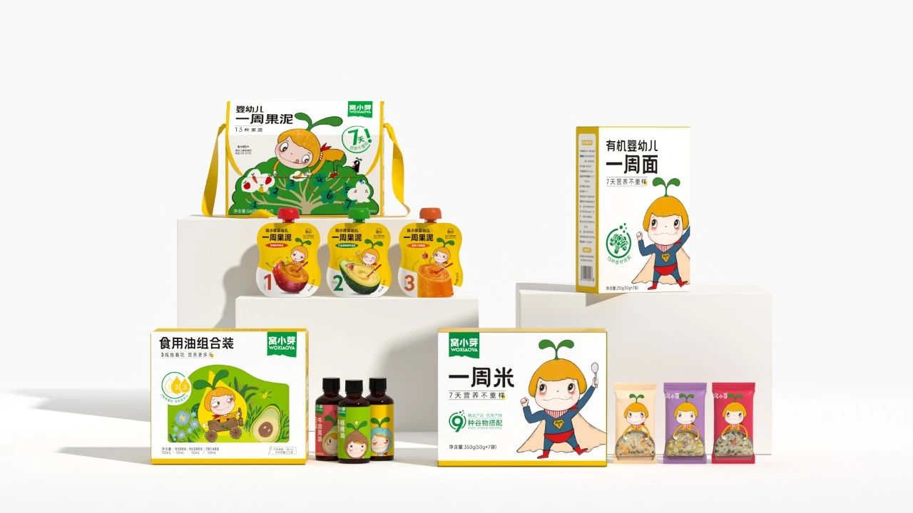 窝小芽米粉婴儿辅食,从母乳过渡奶粉