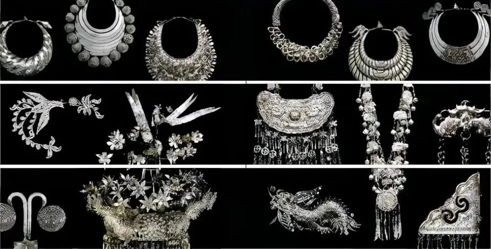 湘西苗族女装服装展示,湘西服饰变装