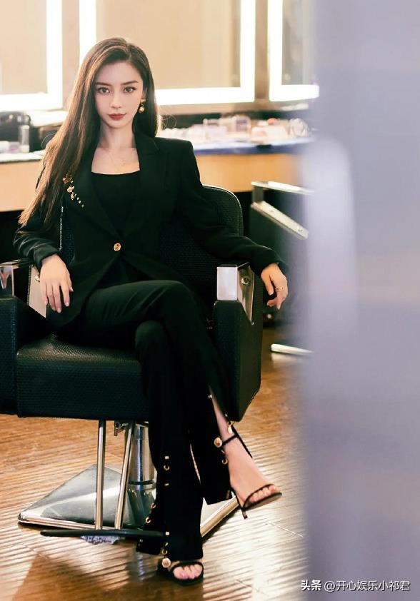 女明星与杨紫,女星西装白鹿