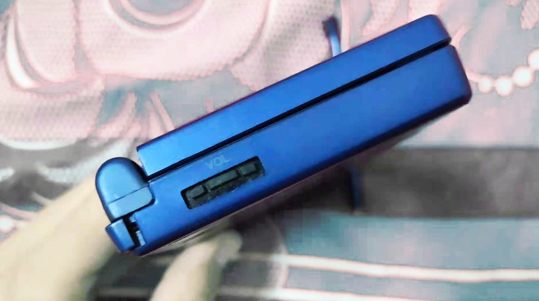 复古横屏游戏机任天堂,任天堂ndsl双屏幕