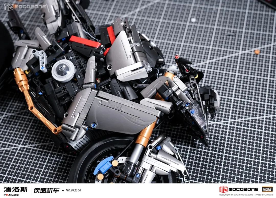 积木摩托车测评,纳扎雷摩托车积木测评