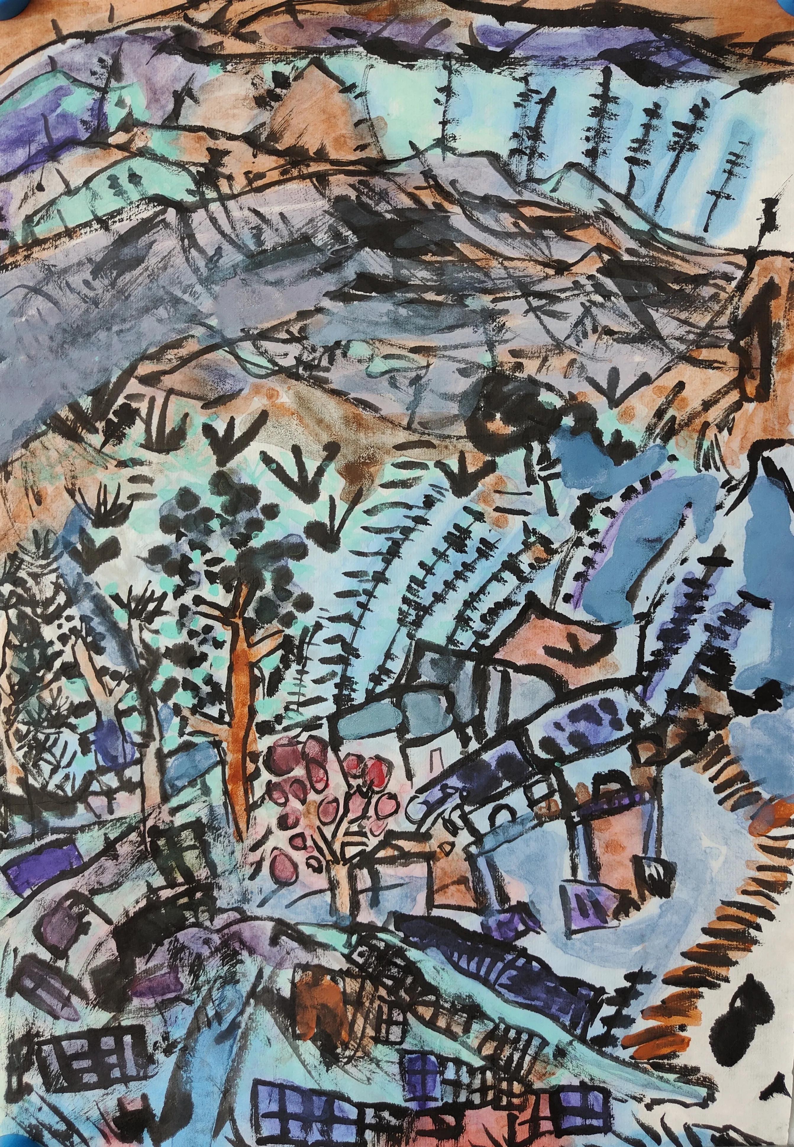 心底无私，故能涉笔成趣新世纪艺术培训学校儿童国画欣赏