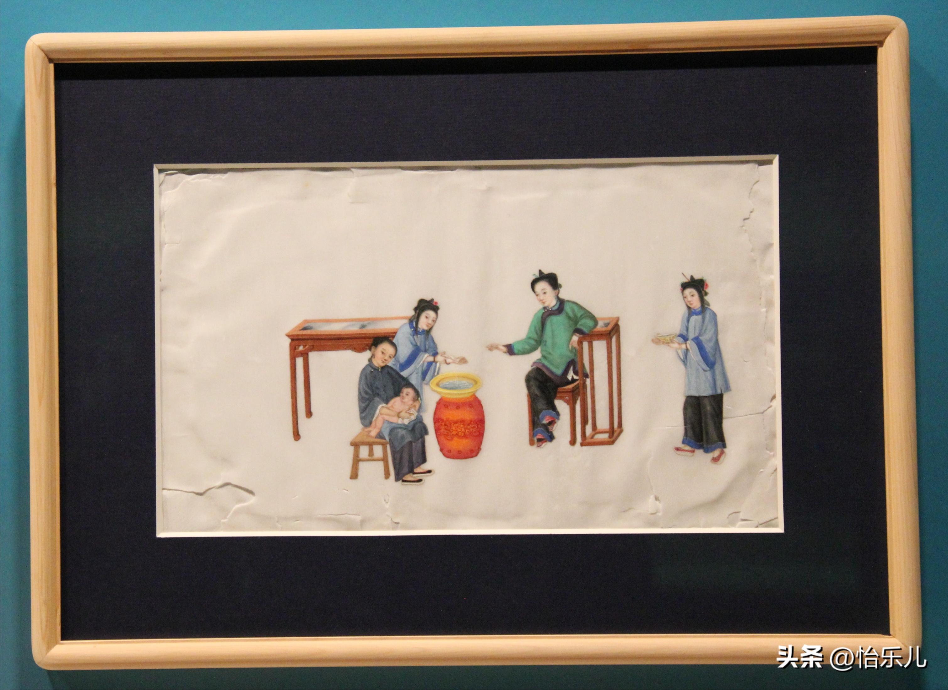 19世纪西方人钟爱的东方“明信片”，居然是画在植物上的