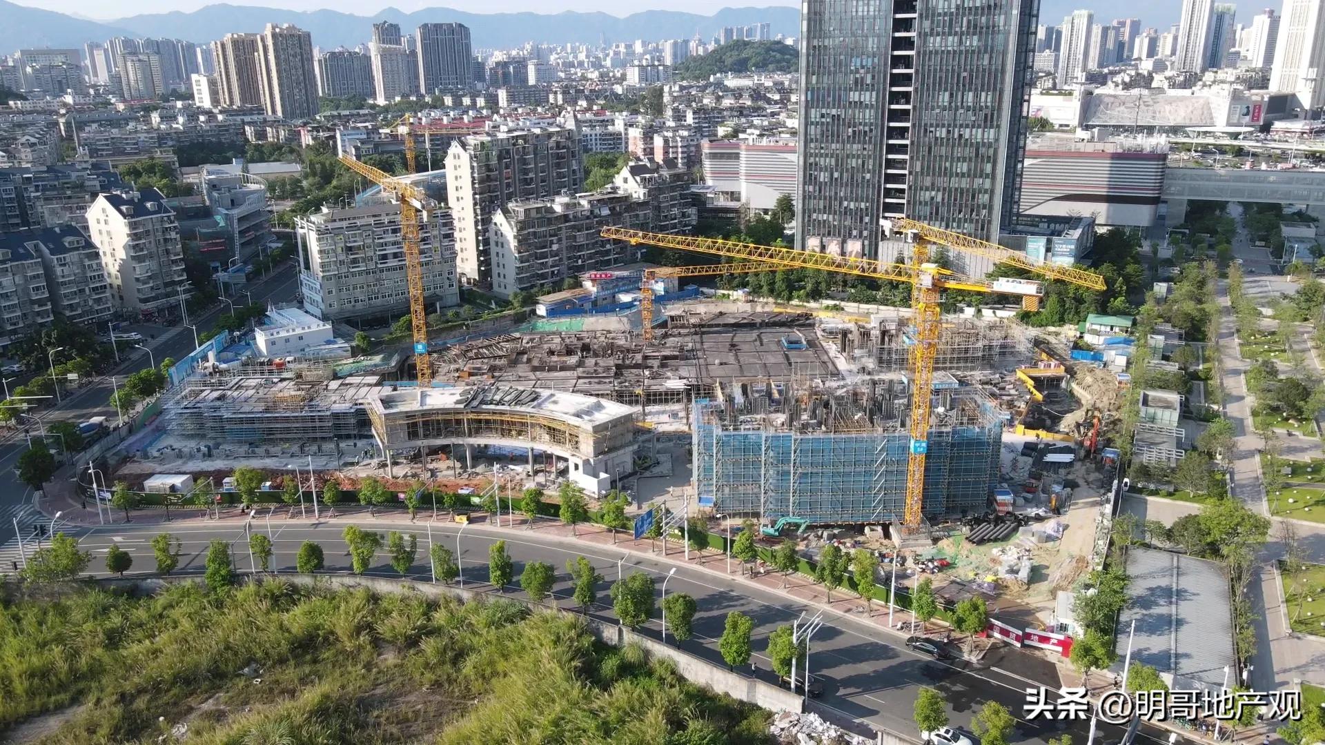 福州国贸天琴湖建设进度,福州国贸天琴公馆项目