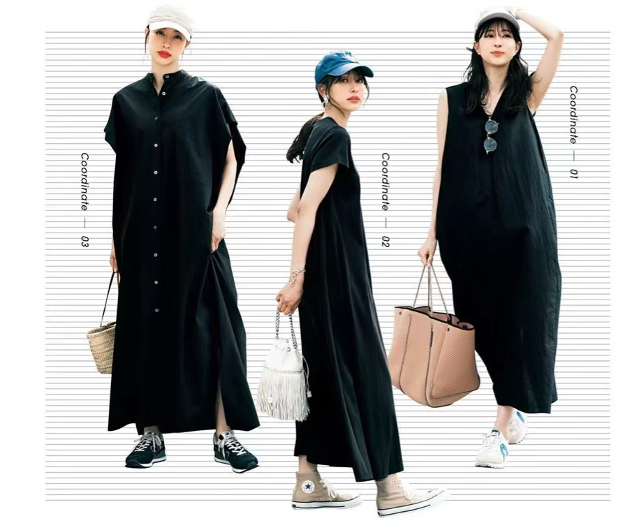 又美又飒黑色系甜酷辣妹穿搭,全黑look怎么搭配才又飒又美组图