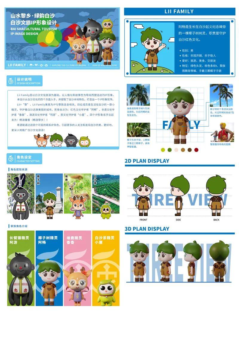 山水黎乡·绿韵白沙2022海南白沙黎族自治县文创设计大赛获奖作品公示