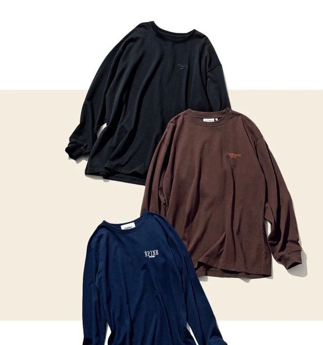 长袖t恤太大了该怎么搭配,长袖t恤的8种时髦穿法