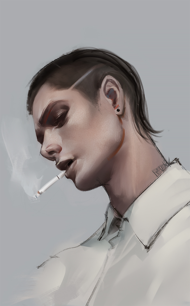 简单头像高级简约手绘清新意境,简洁个性头像手绘好看