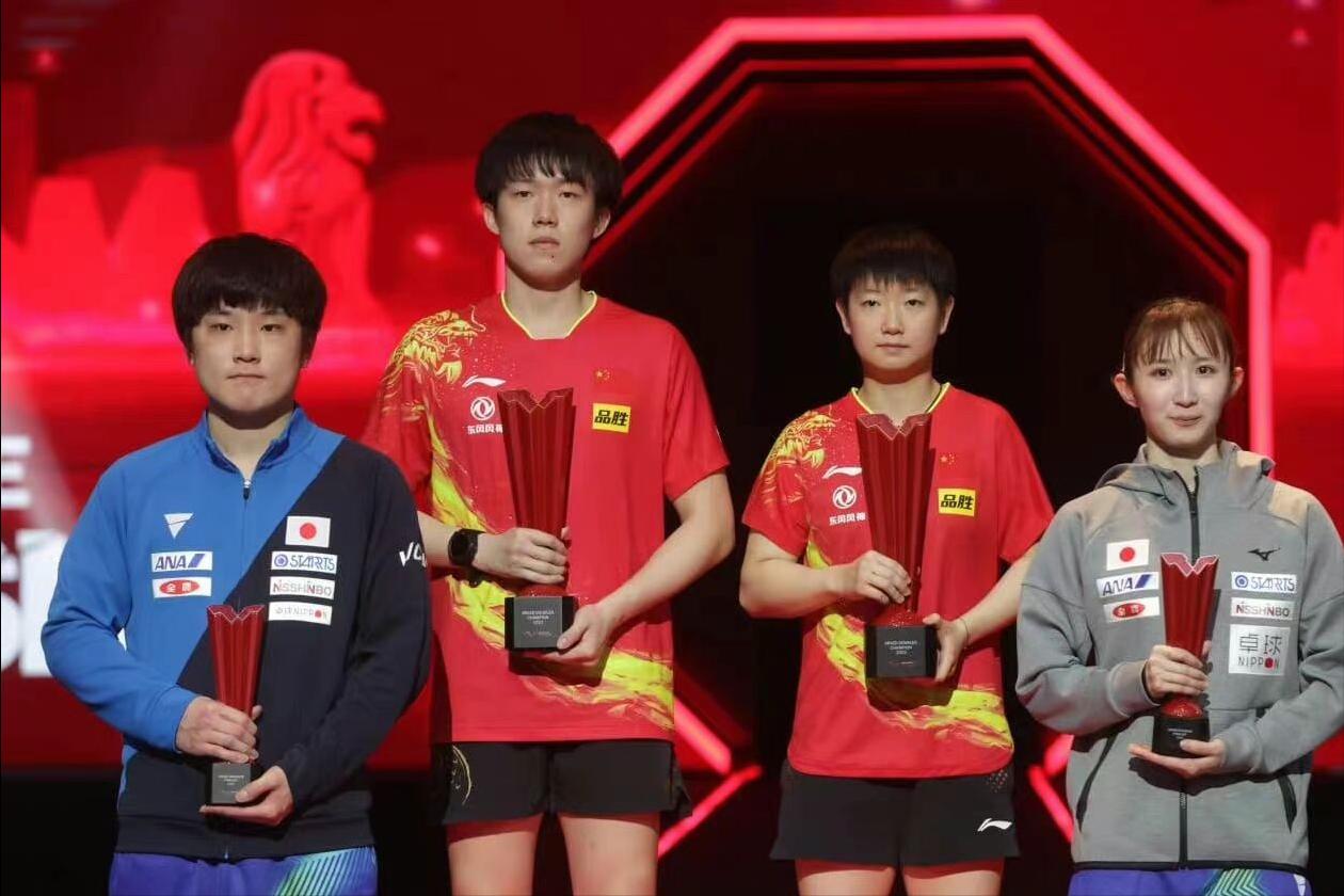 孙颖莎樊振东奖金,陈梦樊振东100万奖金孙颖莎多少