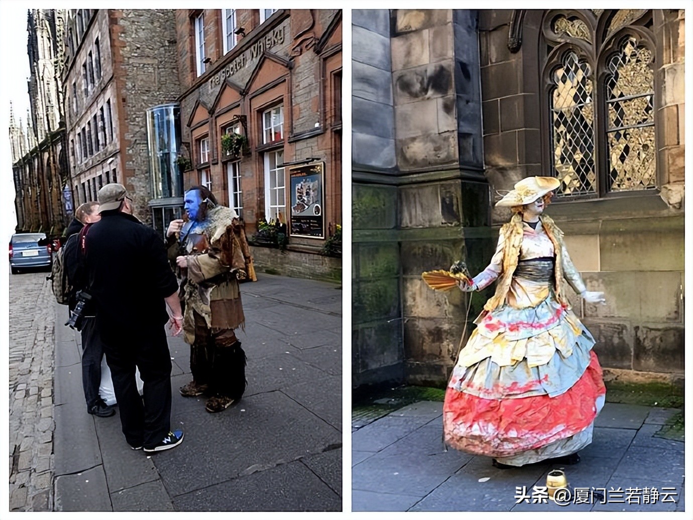 英国苏格兰爱丁堡小镇,爱丁堡是英国最浪漫的城市