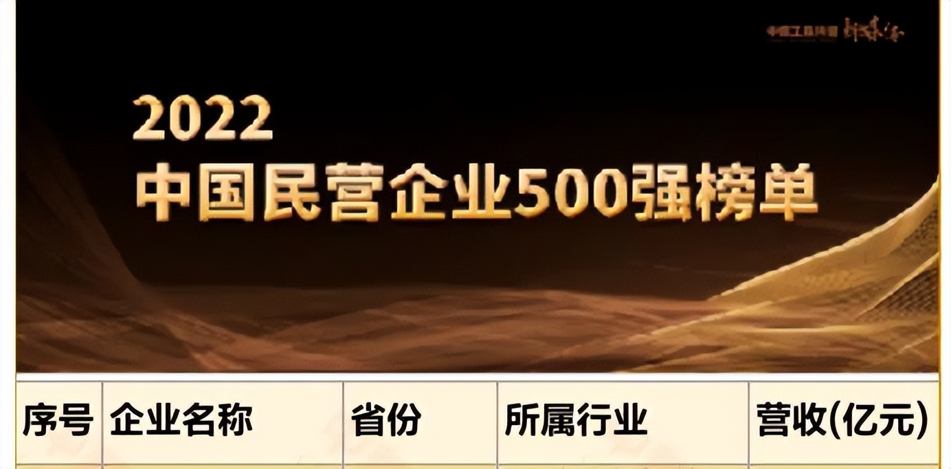 民营企业500强排名鑫海集团,2024年鑫海集团中国企业排名