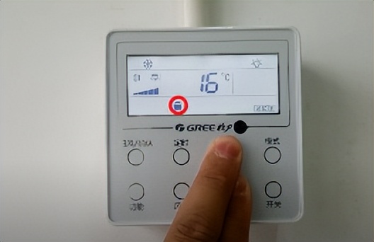 格力中央空调的线控器不亮,格力中央空调线控器功能操作方法