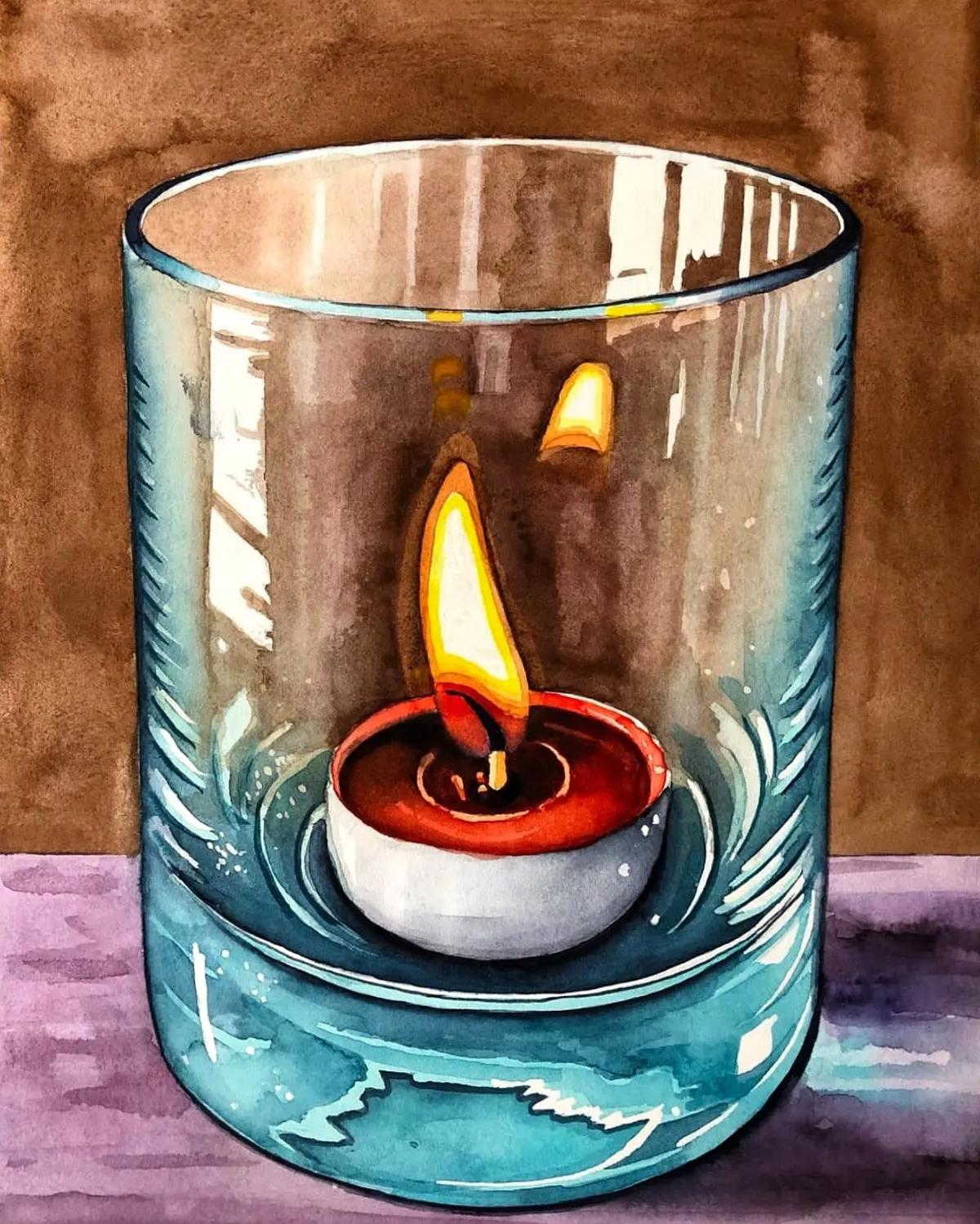 意大利画家水彩画,德国水彩画师作品欣赏