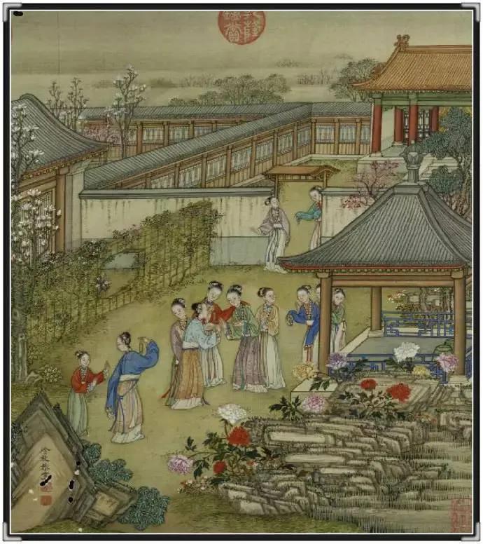 清冷枚仕女图绢本,清冷枚简介