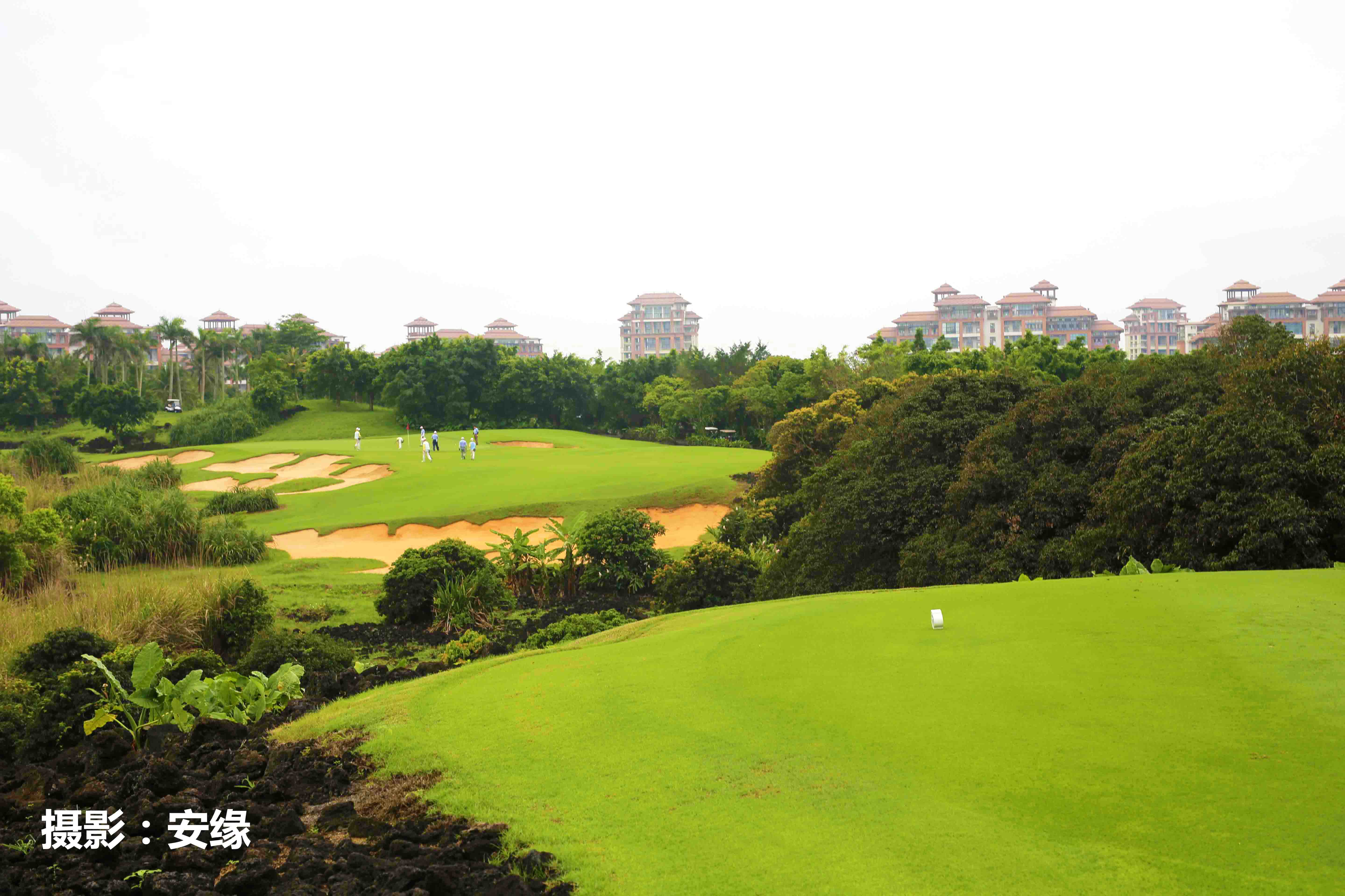 海口最美沙滩五星级酒店,海口观澜湖度假酒店世界纪录