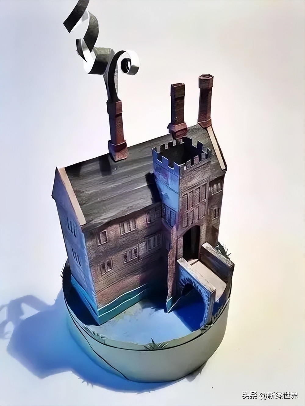 纸艺作品绘画,千变万化的纸艺术作品