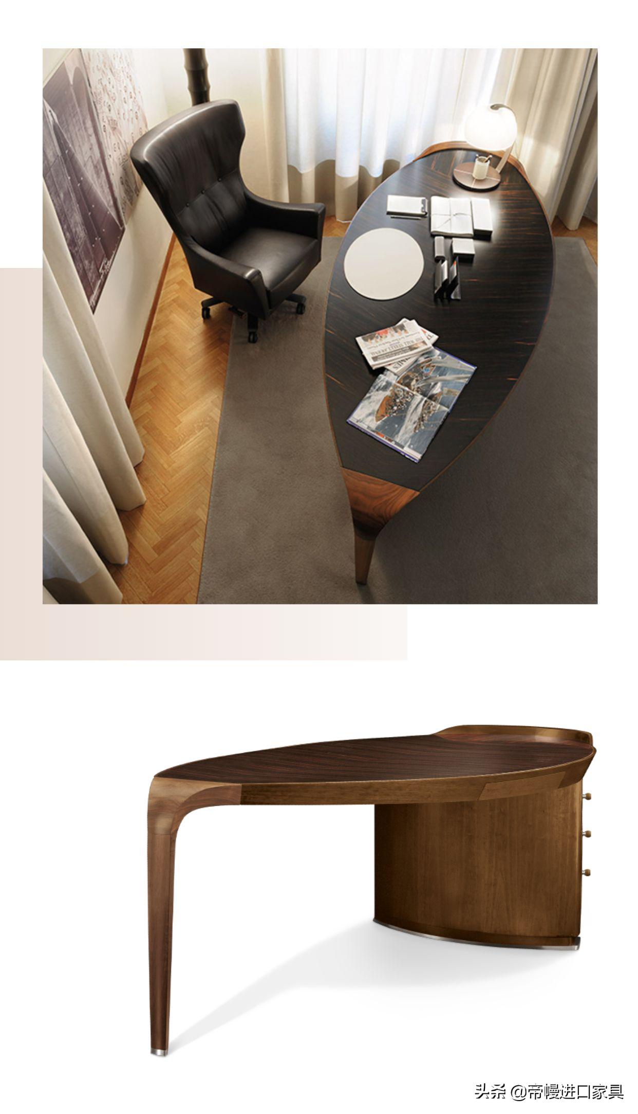 居家办公必备的办公桌图片大全！进口办公桌一览