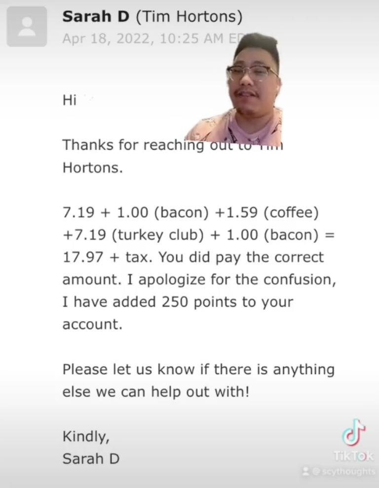 给跪了！加拿大华裔小哥大战国民咖啡Tims，神逻辑