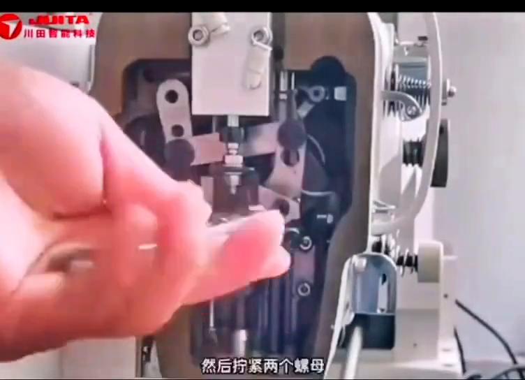 川田模板机外压脚高度调节,川田模板机进入中压脚测试