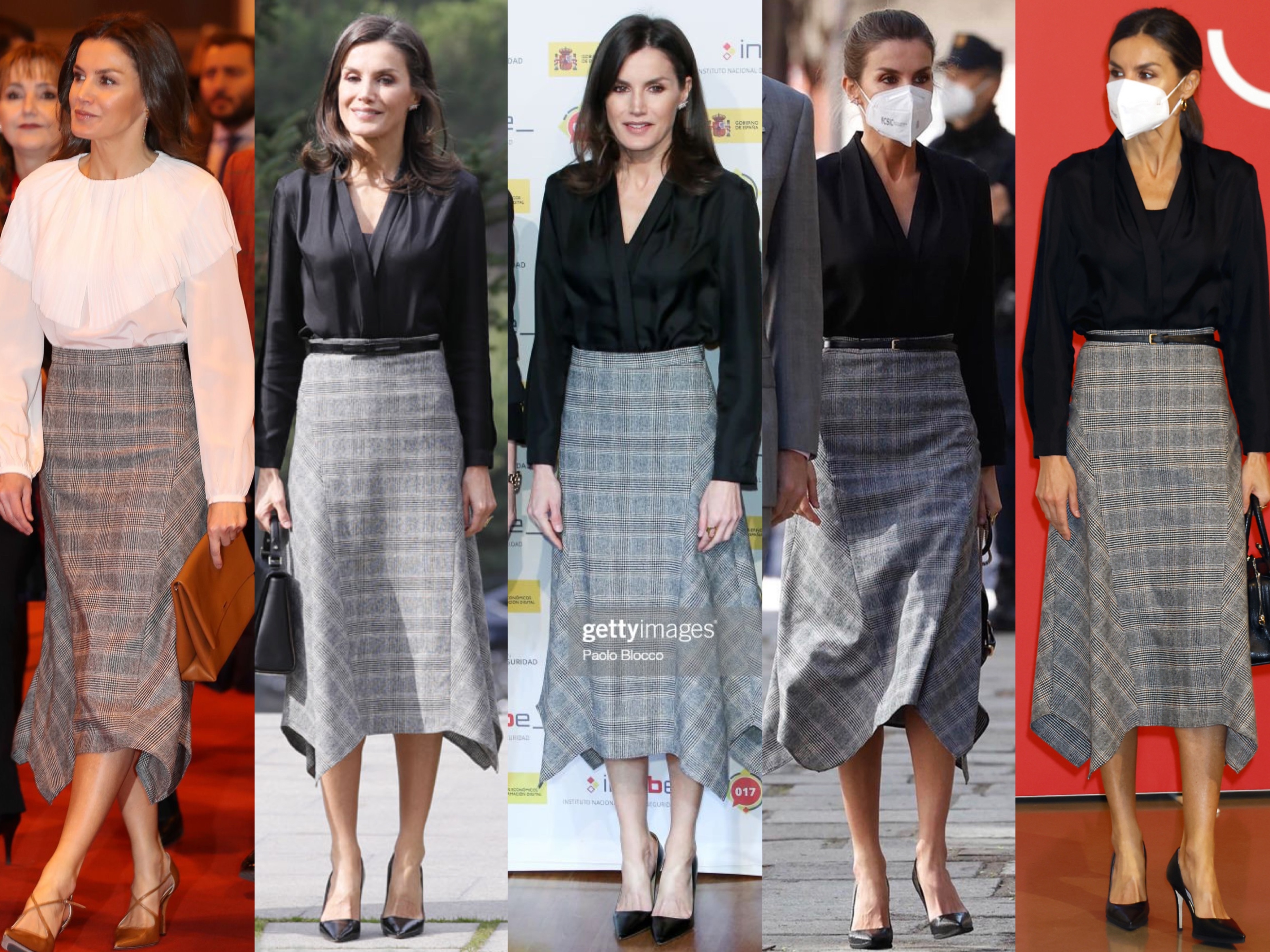 莱后六度垂青半身裙，不换思路换感觉，原来这就是“人穿衣”