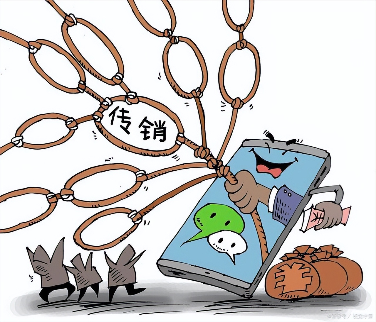 传销套路骗局,传销骗局是怎么赚钱