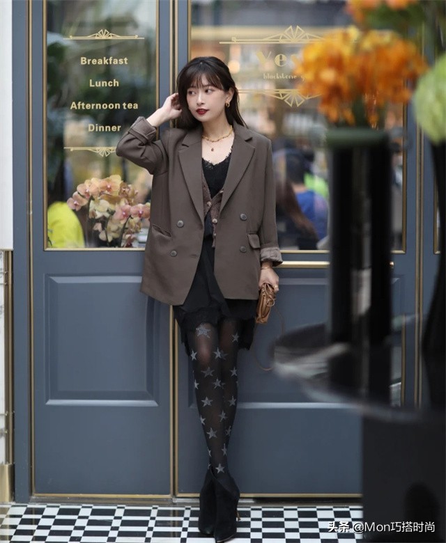 想要穿好看的袜子,想要高级感穿搭