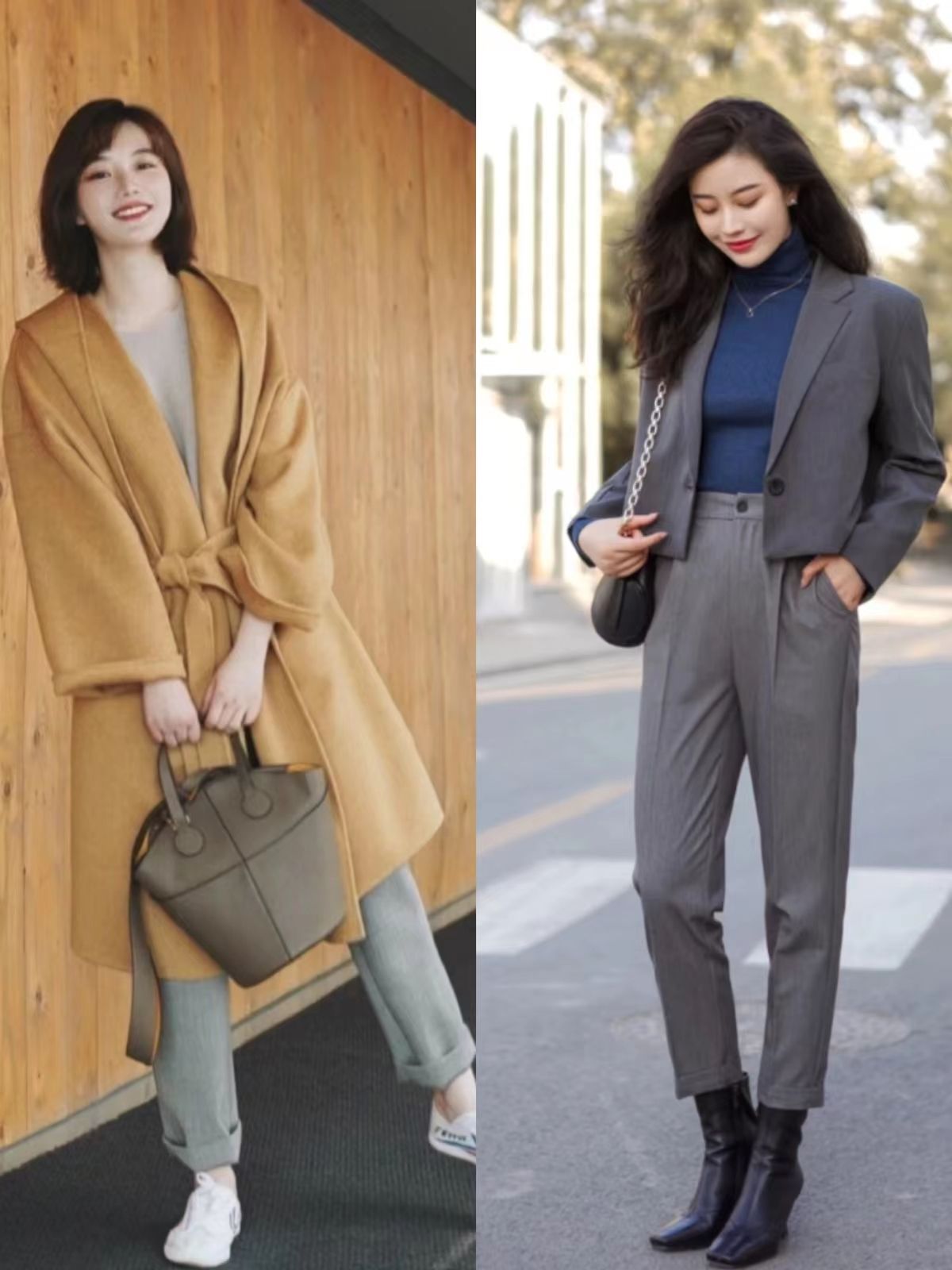 今年冬天什么裤型百搭又保暖,小白裤冬天