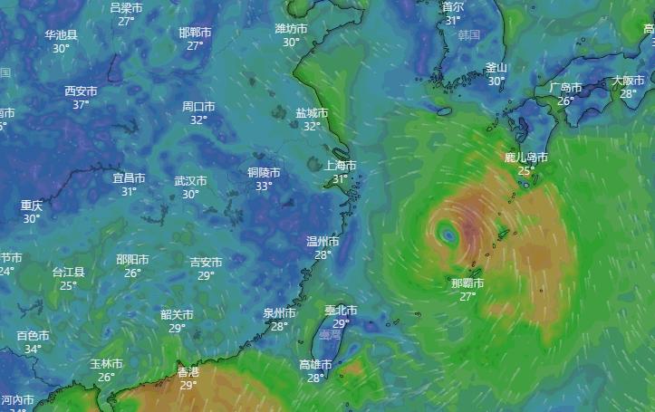“艾利”明日越过上海同纬度，高温下周强势返场