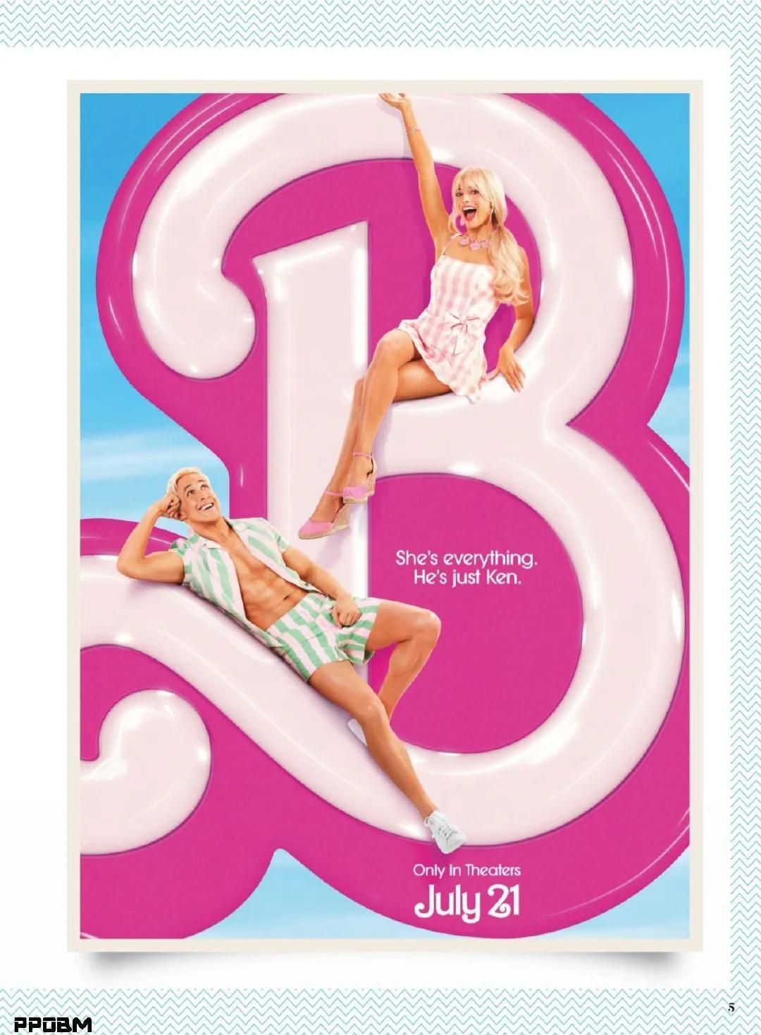 粉色夏日-电影《芭比》