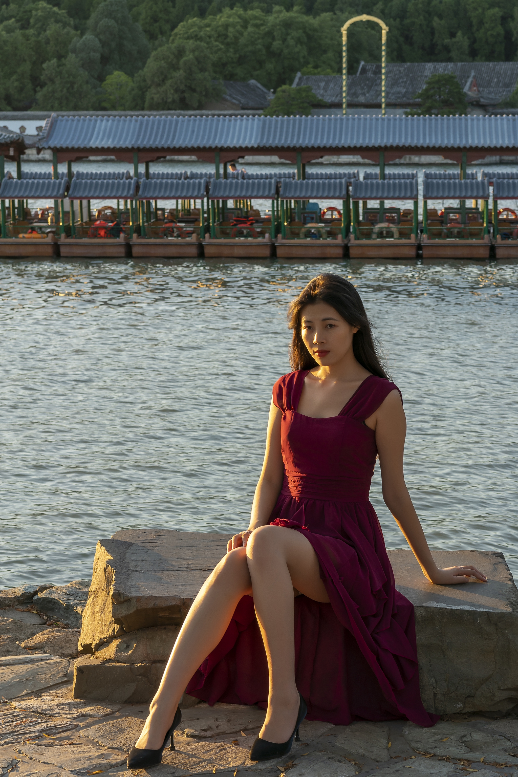 走颐和清漪，赏皇家园林之十一：昆明湖东堤（修订版）