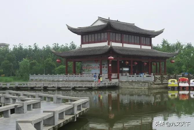 400年了京杭大运河畔花果山南小镇吴承恩先生神笔挥著《西游记》