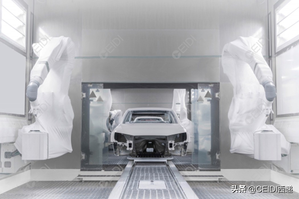 汽车喷漆无尘打磨车间,汽车装潢店无尘车间装修